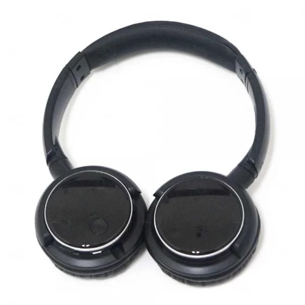 Fone de Ouvido Headphone Bluetooth e P2 Personalizado Preto