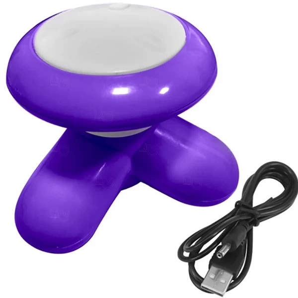 Massageador Usb Color Personalizado Roxo