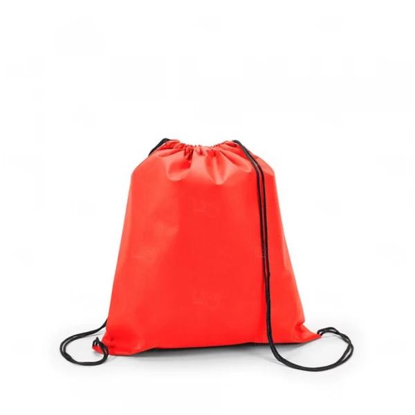 Sacochila TNT Personalizada - 41 x 37 cm Vermelho