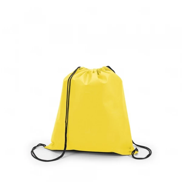 Sacochila TNT Personalizada - 41 x 37 cm Amarelo