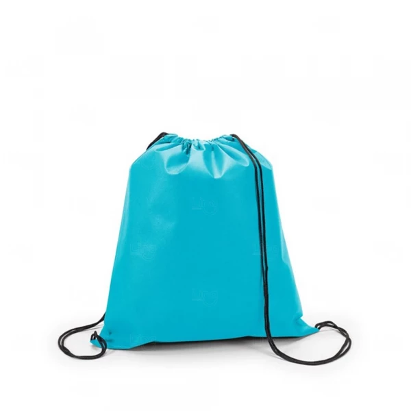 Sacochila TNT Personalizada - 41 x 37 cm Azul Claro