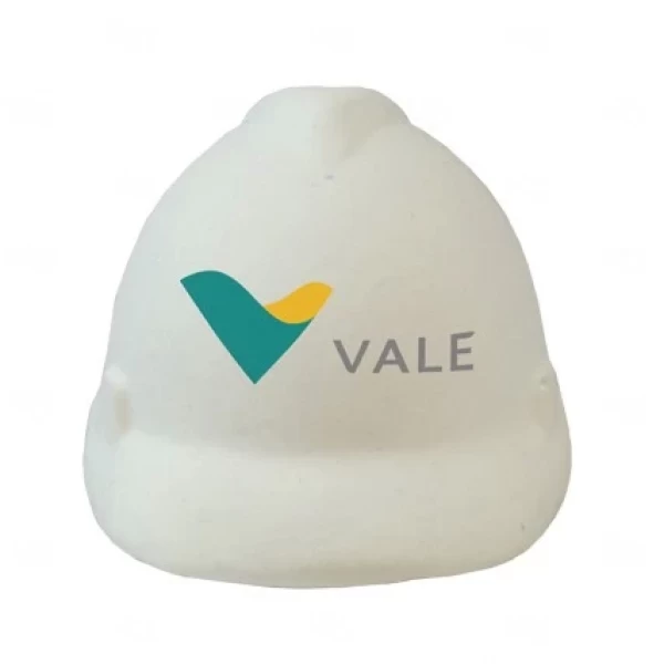 Capacete Anti Stress Personalizado Branco