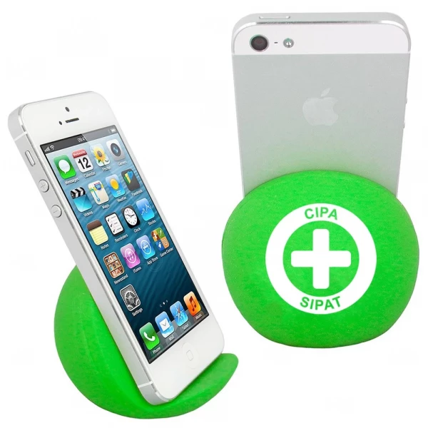 Apoio Para Smartphone Anti Stress Personalizado Verde