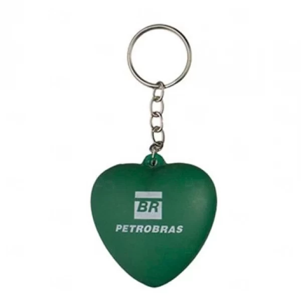 Chaveiro Coração Personalizado Verde
