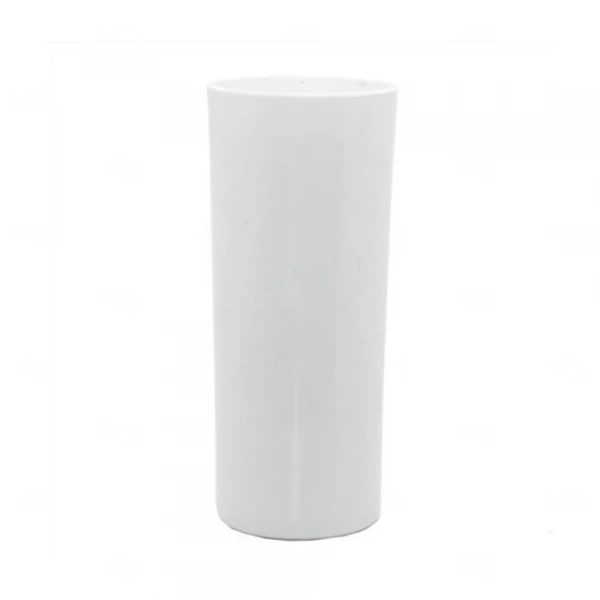 Copo Personalizado Long Drink - 350ml (Leitoso ou Cristal) Branco