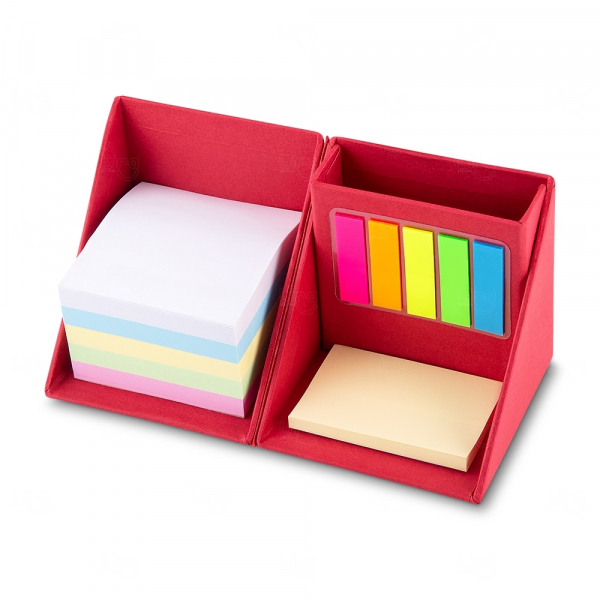 Cubo Mini Escritório Portátil Personalizado - 9 x 9 cm