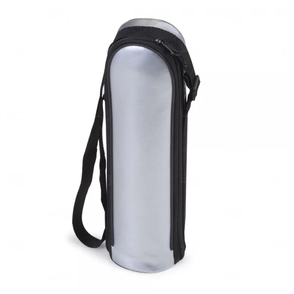 Garrafa Personalizada Térmica de Inox com Capa - 500ml Prata