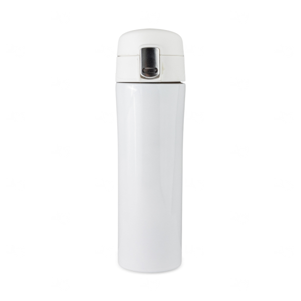 Garrafa Térmica Inox Colorida 450ml com Trava 