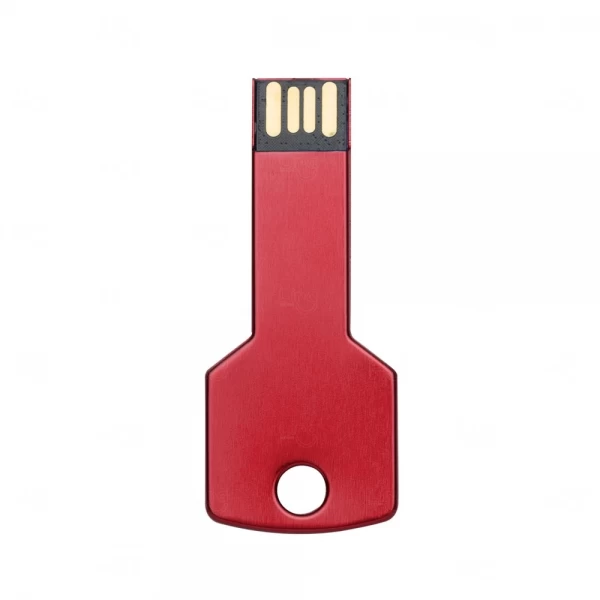 Pen Drive Personalizado Chave - 4GB Vermelho