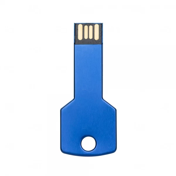 Pen Drive Personalizado Chave - 4GB Azul