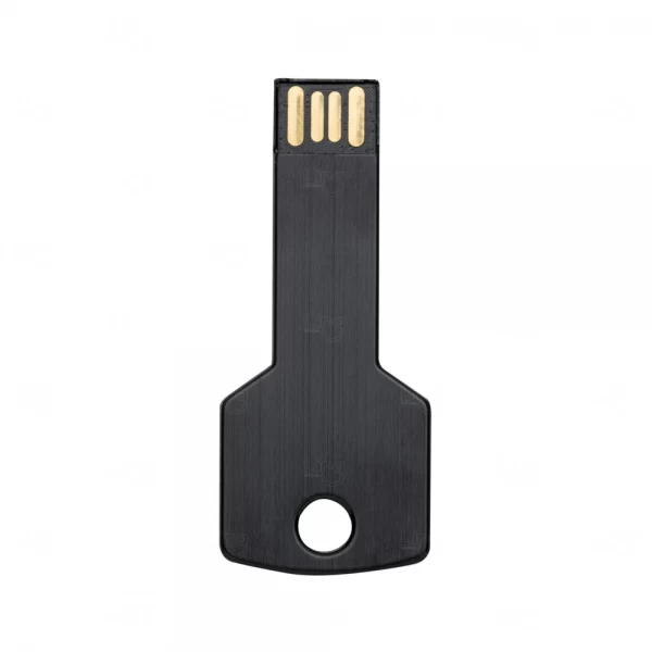 Pen Drive Personalizado Chave - 4GB Preto