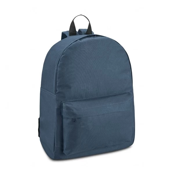 Mochila Em Nylon Personalizada Azul Escuro