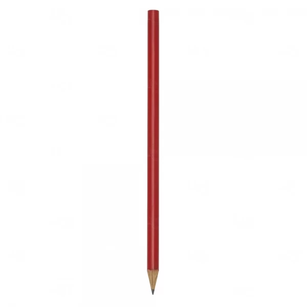 Lápis Personalizado Ecológico Vermelho