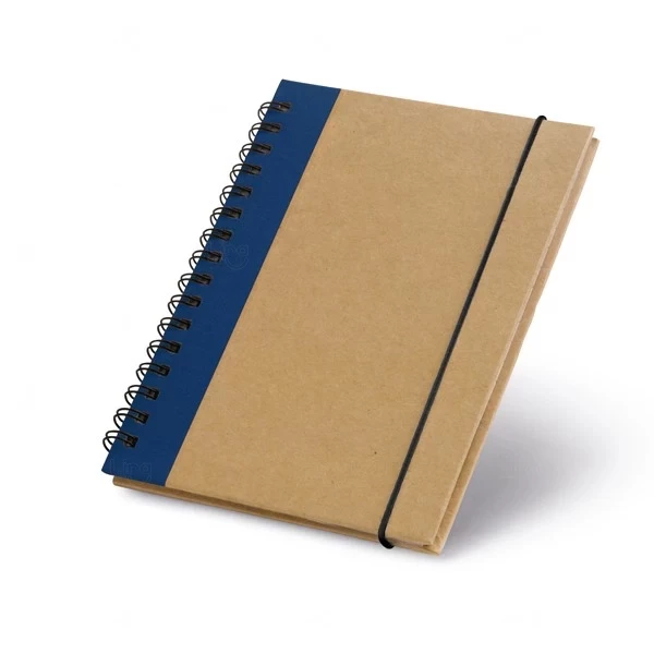 Caderno Personalizado  Ecológico - 14 x 10,5 cm Azul
