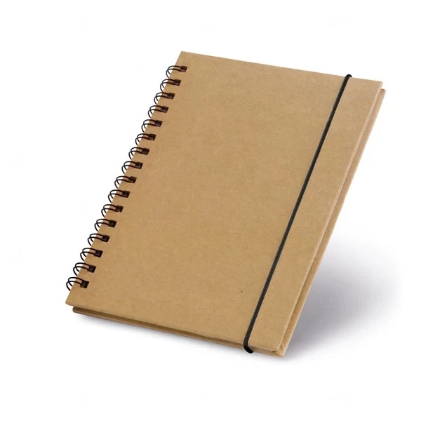 Caderno Personalizado  Ecológico - 14 x 10,5 cm Kraft