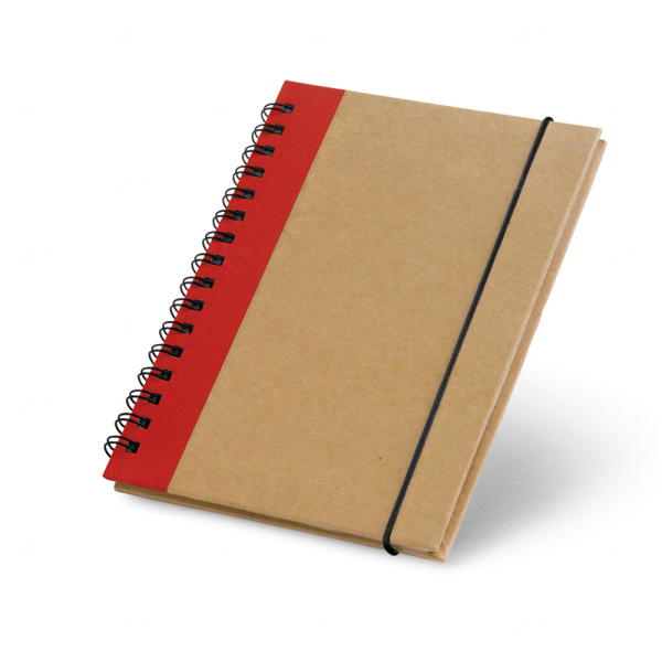 Caderno A6 Capa Dura em Cartão Personalizado - 14,5 x 10,5 cm 
