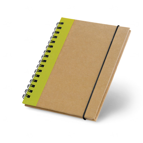 Caderno A6 Capa Dura em Cartão Personalizado - 14,5 x 10,5 cm 