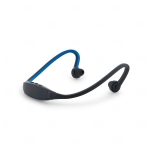 Fone Bluetooth Flexível Personalizado Azul