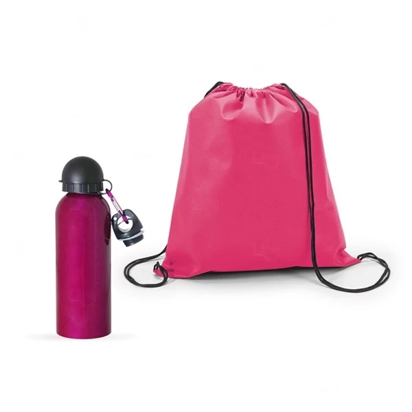 Kit Esporte Pink Personalizado - 2 Peças