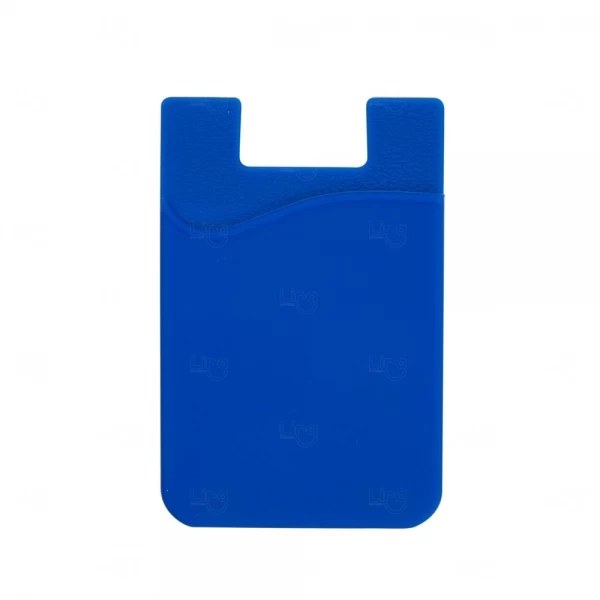 Adesivo Porta Cartão p/ Celular Personalizado Azul
