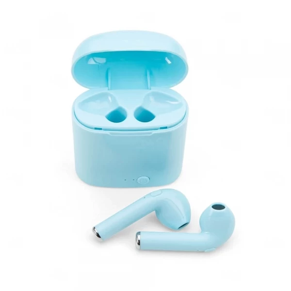 Fone de Ouvido Bluetooth Breeze Personalizado Azul