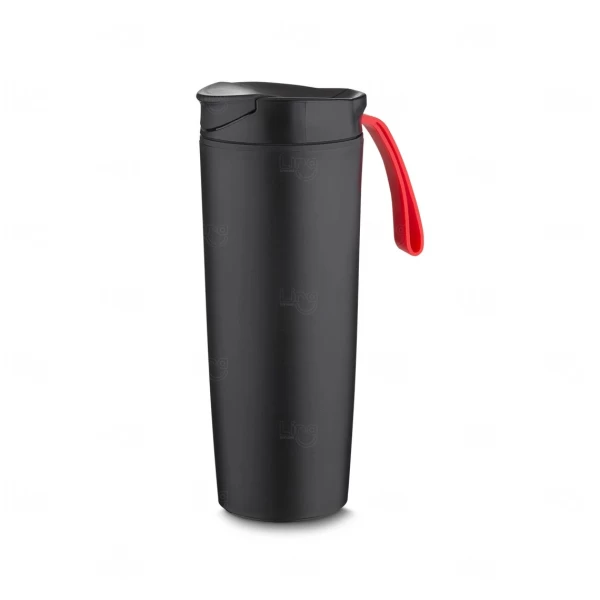 Copo Antiqueda Personalizado - 500ml Vermelho