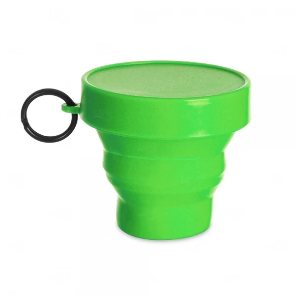 Copo Dobrável Personalizado - 150ml Verde