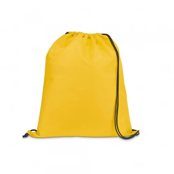 Sacochila Nylon Personalizada - 35 x 41 cm Amarelo