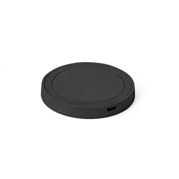Carregador Sem Fio Agile Personalizado Preto