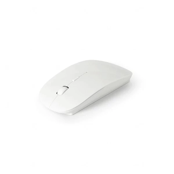 Mouse sem Fio Colorful Personalizado Branco