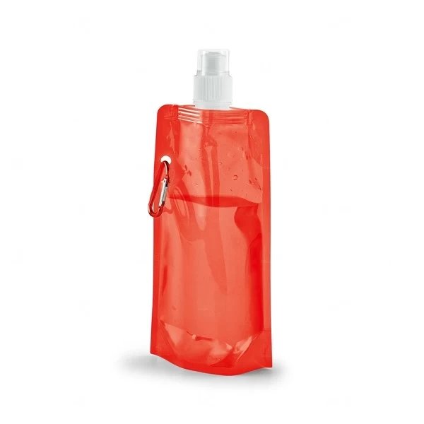 Squeeze Personalizado Dobrável - 420ml Vermelho