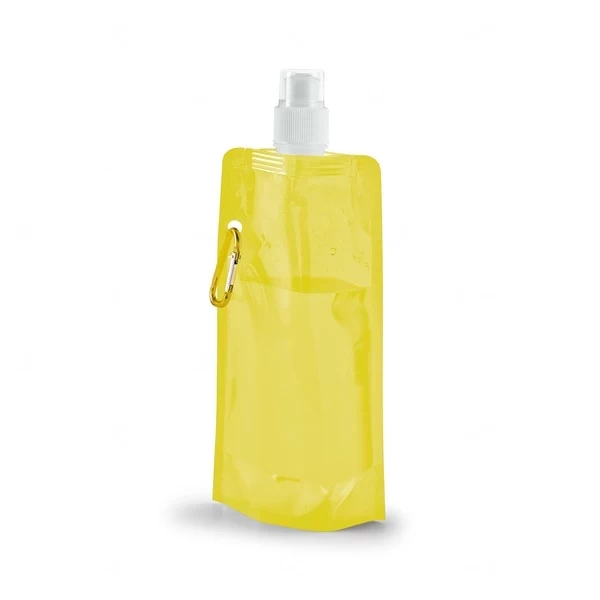 Squeeze Personalizado Dobrável - 420ml Amarelo