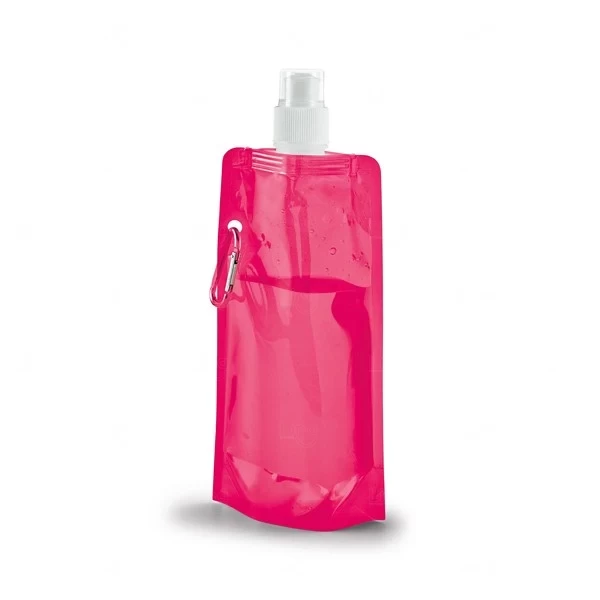 Squeeze Personalizado Dobrável - 420ml Rosa