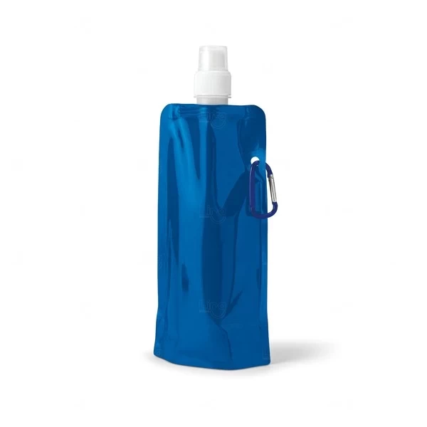 Squeeze Personalizado Dobrável - 460ml Azul
