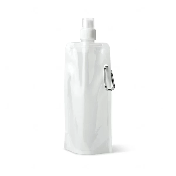 Squeeze Personalizado Dobrável - 460ml Branco