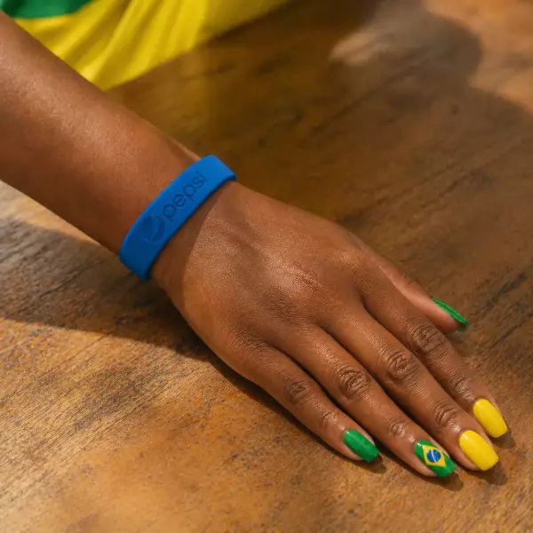 Pulseira Emborrachada Personalizada - Silicone ou Laprene