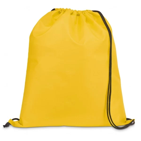 Sacochila Personalizada Poliéster - 41x35 cm Amarelo