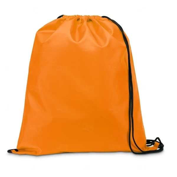 Sacochila Personalizada Poliéster - 41x35 cm Laranja