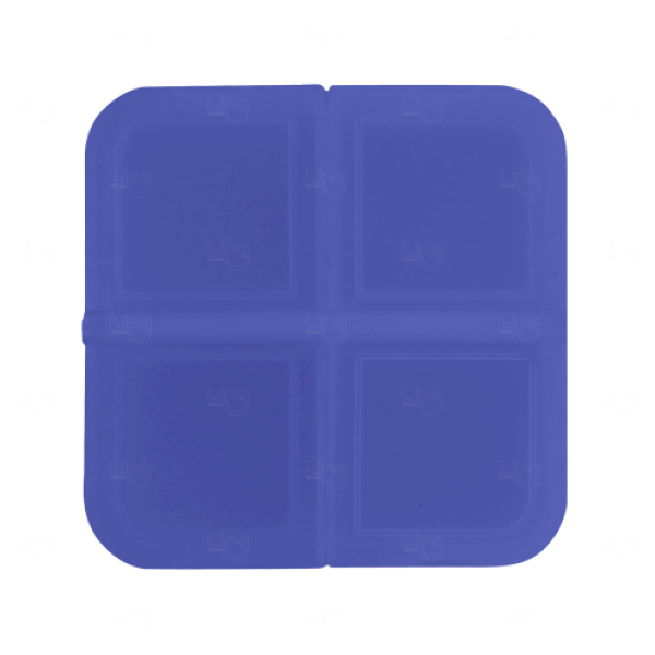 Porta Comprimidos 4 Divisórias Personalizado 