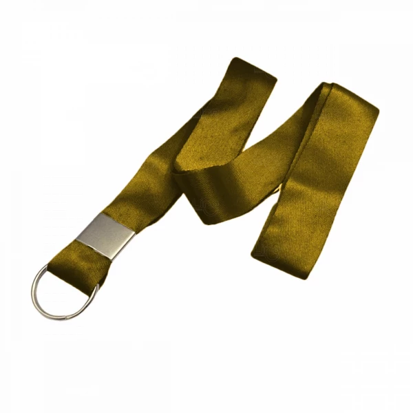 Cordão Personalizado Tirante Para Caneca - 150 x 2 cm Amarelo