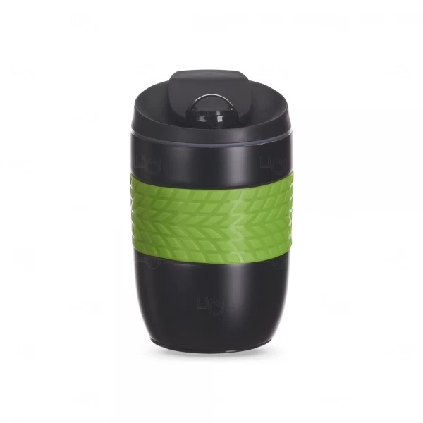 Copo Personalizada Antiqueda Térmico - 260ml Verde Claro