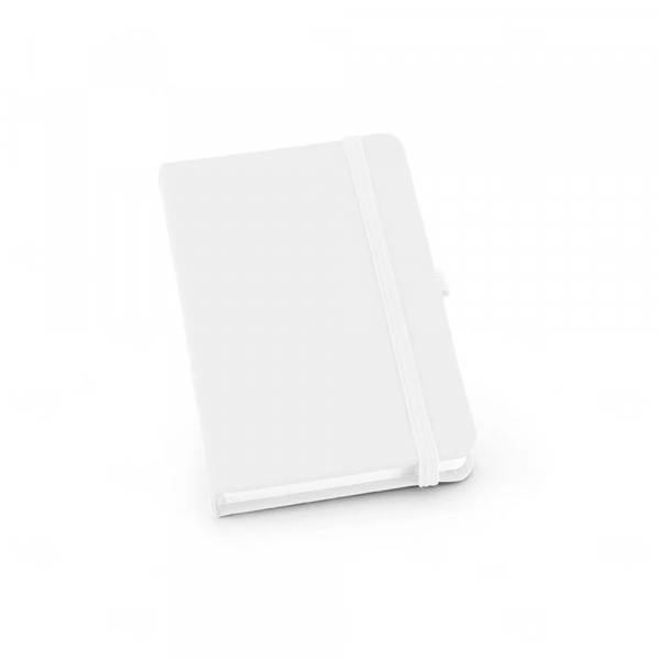 Moleskine Sem  Folhas Pautadas Personalizado  - 21 x 14 cm Branco