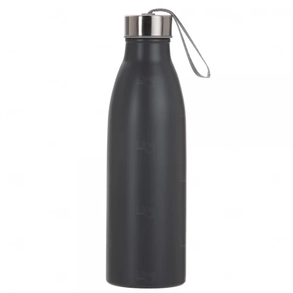 Garrafa Personalizada Inox - 750ml Cinza