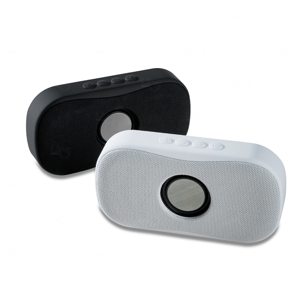 Caixa de Som Personalizada Bluetooth - 8,9 x 16,9 cm