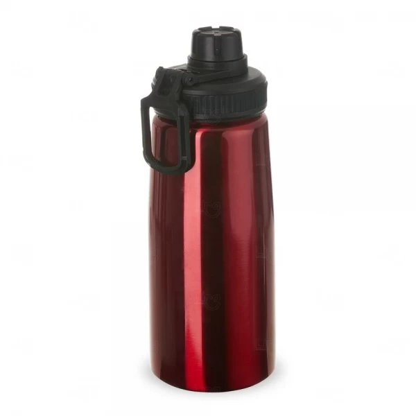 Squeeze Personalizado de Metal - 750ml Vermelho