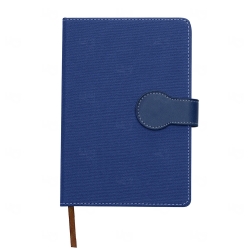 Caderno Capa Dura Personalizado - 21,5 x 15 cm Azul