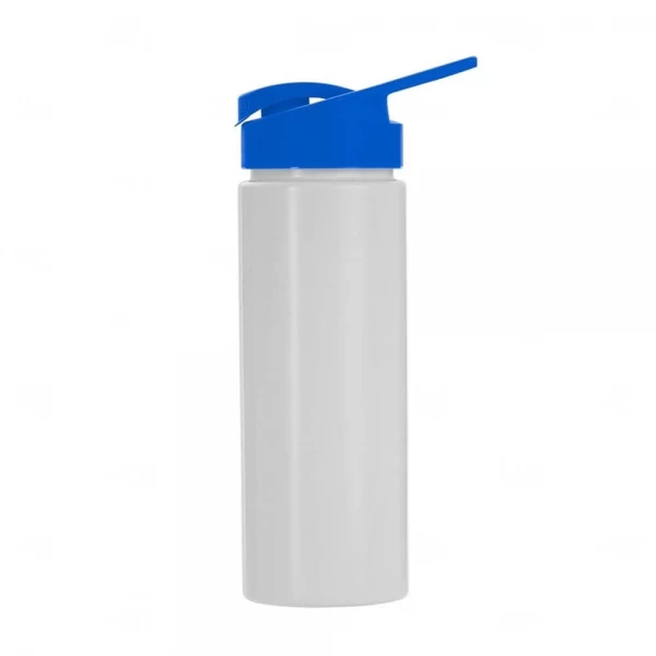 Squeeze Personalizada Plástica - 550ml Branco e Azul