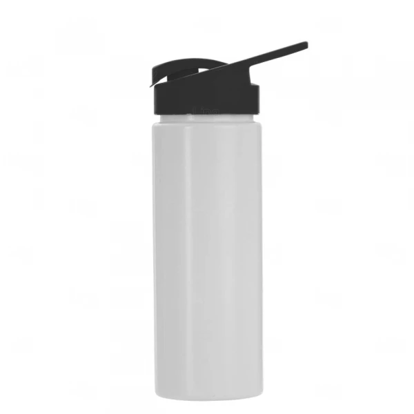 Squeeze Personalizada Plástica - 550ml Branco e Preto