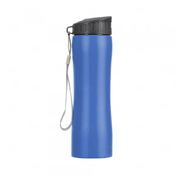 Garrafa Personalizada Metal - 600ml Azul Escuro