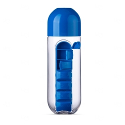 Garrafa Porta Comprimidos Personalizado - 700ml Azul